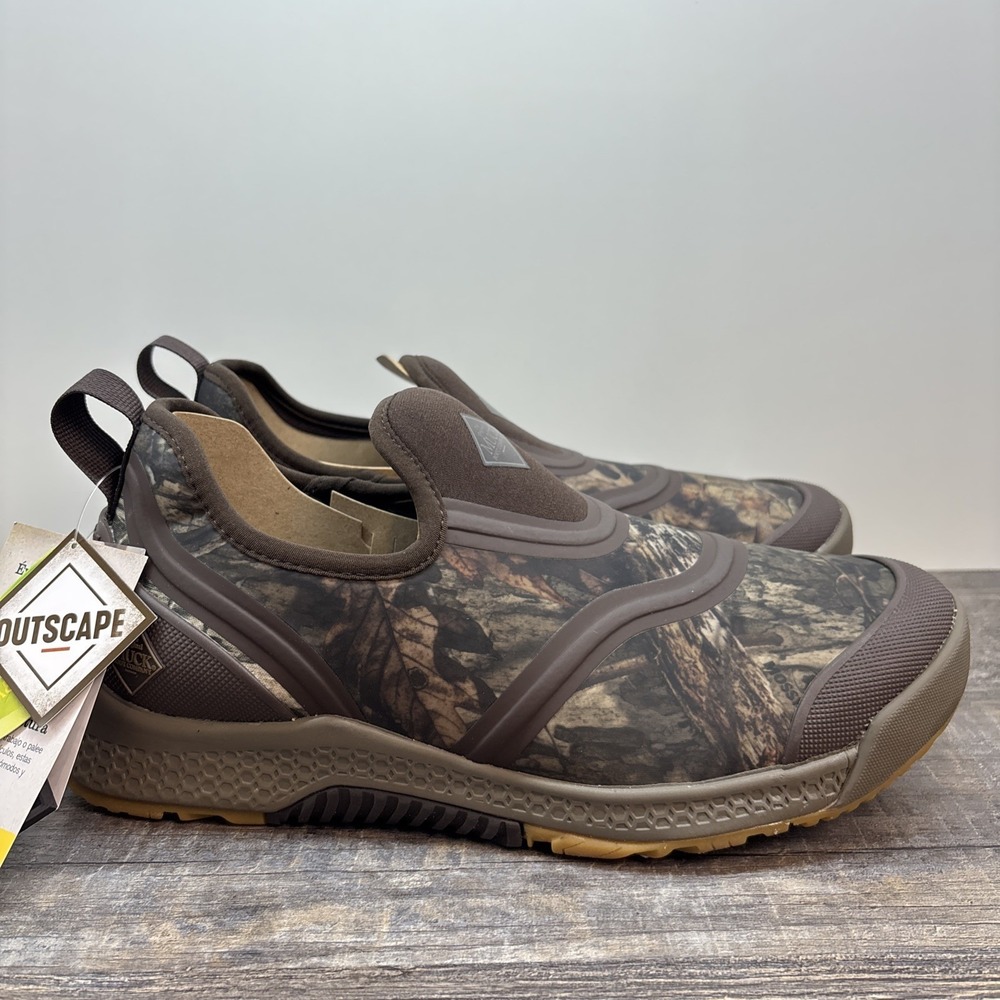 Muck Boot Men's 9.5 Outscape Low Neoprene Bootie Mossy‎ Oak Country DNA NEW